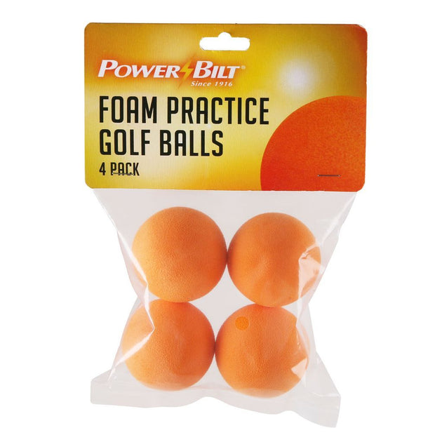 Foam Practice Golf Balls (4 pack) Powerbilt