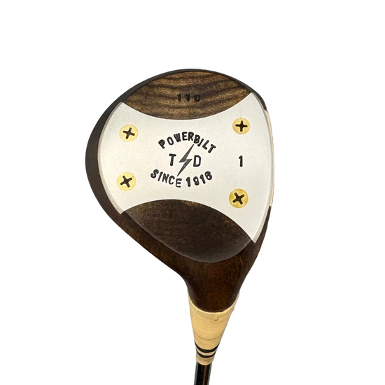 PowerBilt 110 year Persimmon Driver by Todd Demsey