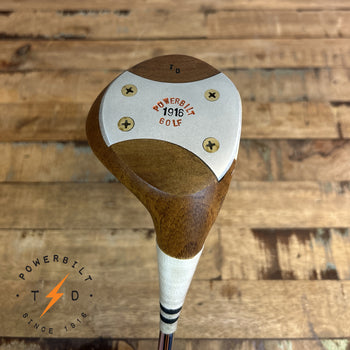 PowerBilt Persimmon 1916 Driver by Todd Demsey