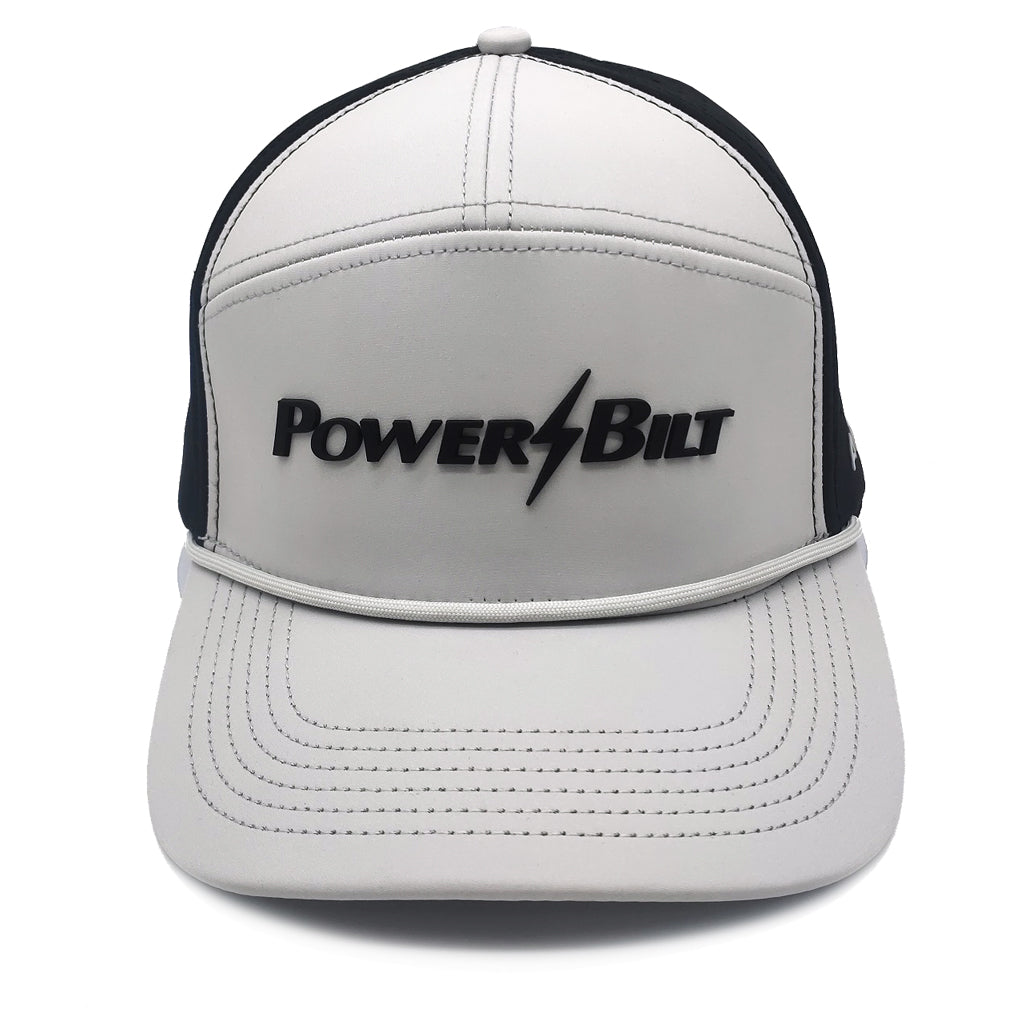 Atlas 7-Panel Hat - Gray | Powerbilt