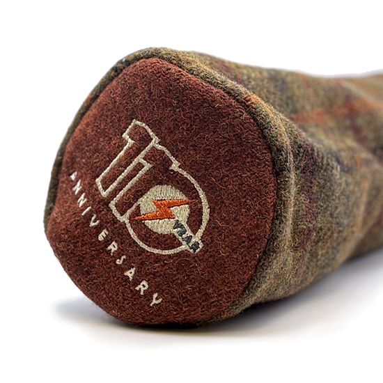 Ross Co. x PowerBilt 110th Anniversary Headcover — Brown Tweed
