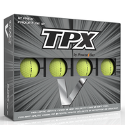 TPX V Matte Finish Yellow Golf Balls - 12Pk